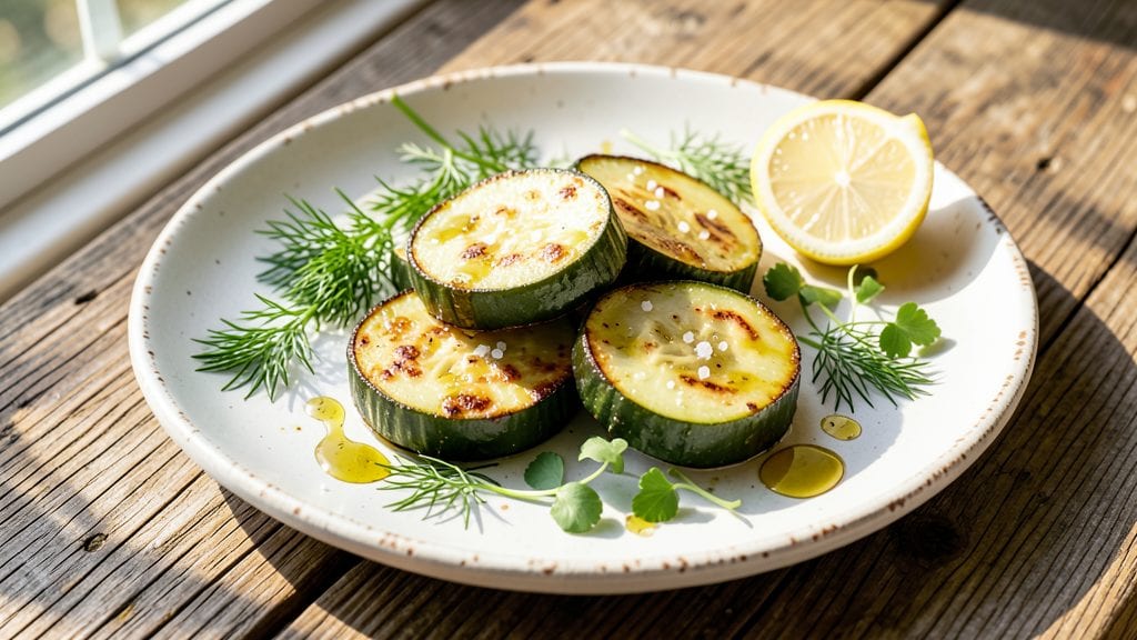 Baked Cucumber Salad Recipe: Crispy Edges and Herby Freshness