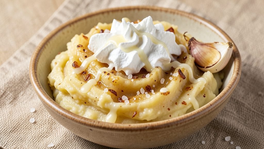 Copycat Applebee's Garlic Mashed Potatoes Recipe: Ultra-Smooth, Buttery Texture With Hidden Roast Garlic Trick